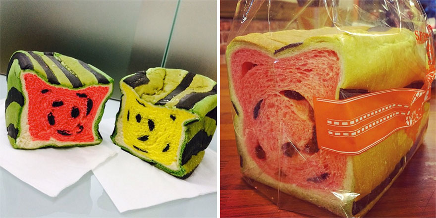 Taiwan Invents Square Watermelon Bread That Is Delicious And Confusing