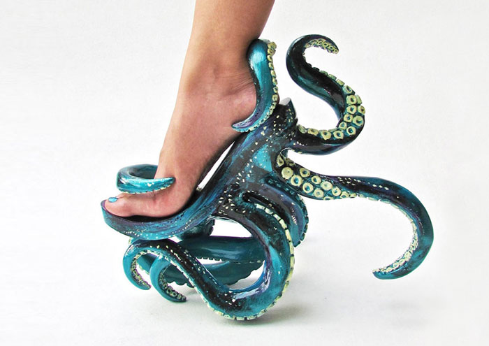 Tentacle High Heels And Other Crazy Shoes By Filipino Designer Kermit Tesoro
