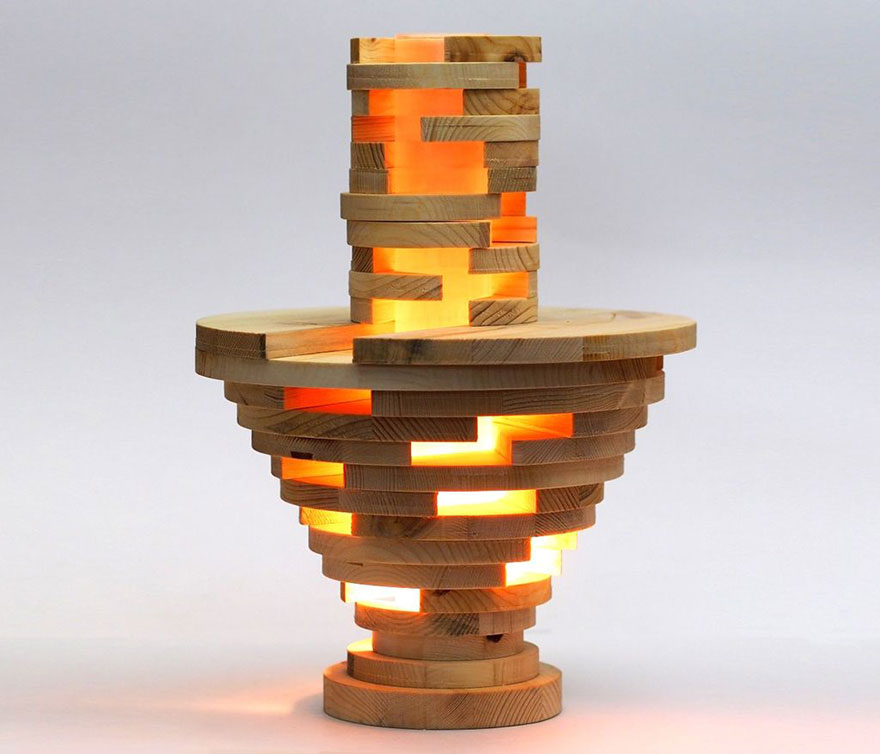 DIY Shape-Shifting Lamp That You Can Flip, Swirl And Arrange However You Want