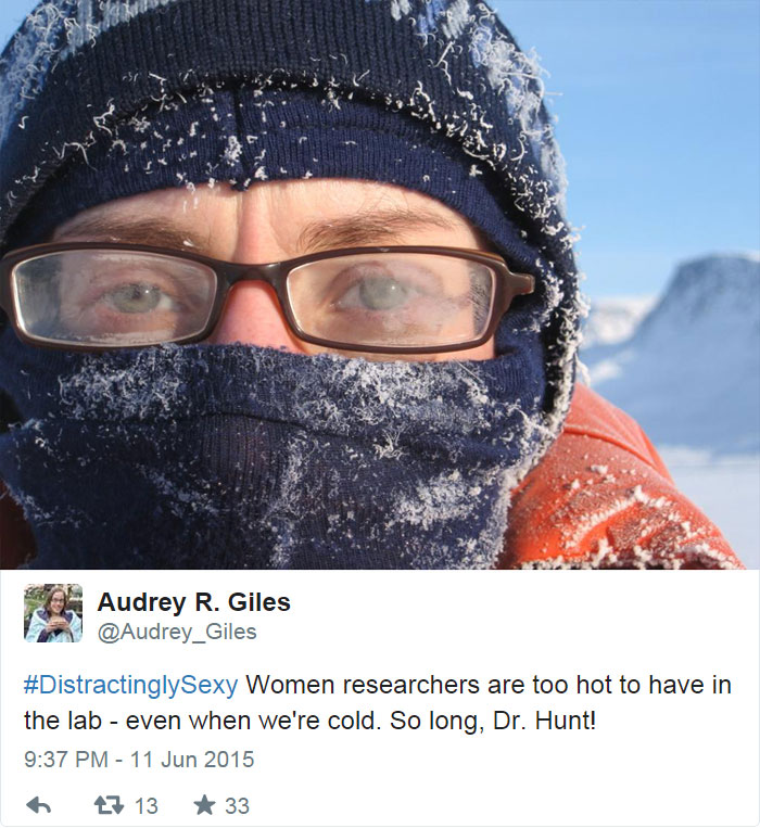Women Researchers Are Too Hot To Have In The Lab - Even When We're Cold