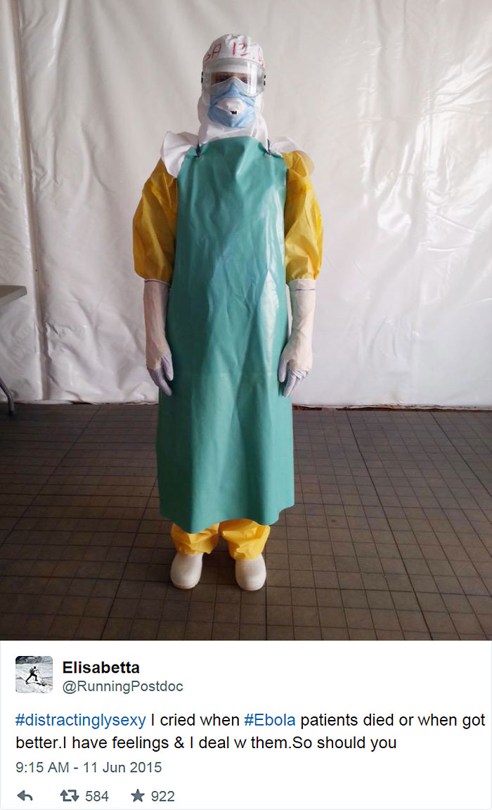 I Cried When #ebola Patients Died Or When Got Better. I Have Feelings & I Deal W Them