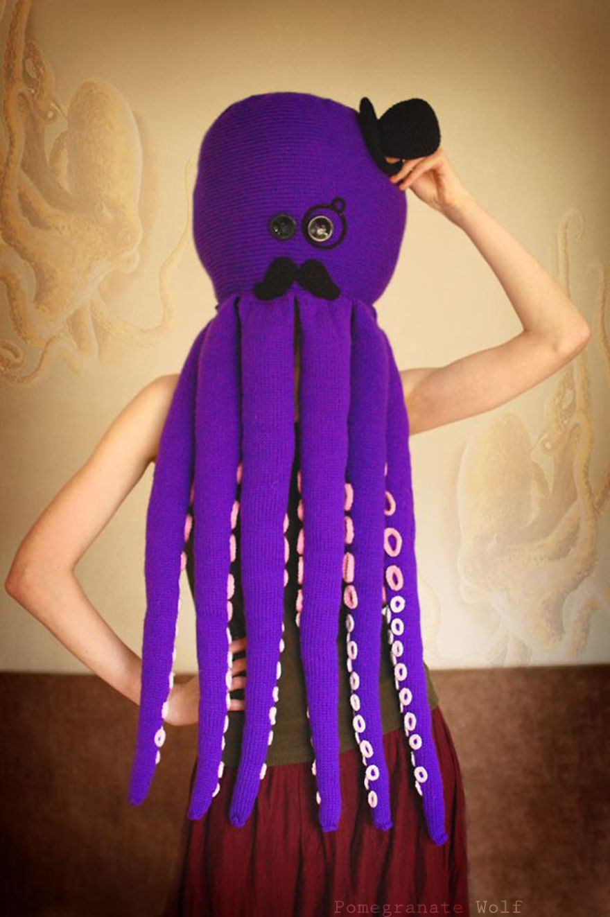 I Crochet And Knit Octopus Gentlemen