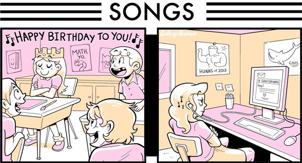 Birthday Songs Then And Now
