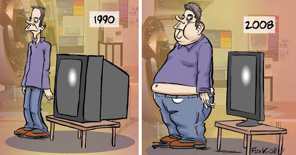 56 Funny Illustrations Proving The World Has Changed For the Worse | Bored  Panda