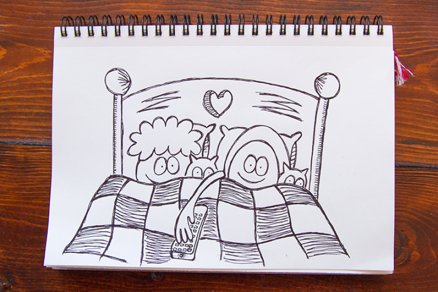 Drawing Diary Of My Nights In Bed