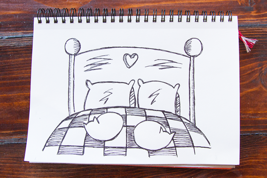 Drawing Diary Of My Nights In Bed