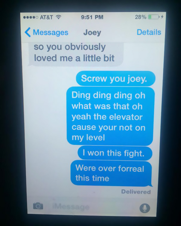 11-Year Old Girl's Epic Break-Up Text After She Finds Out He's Cheating