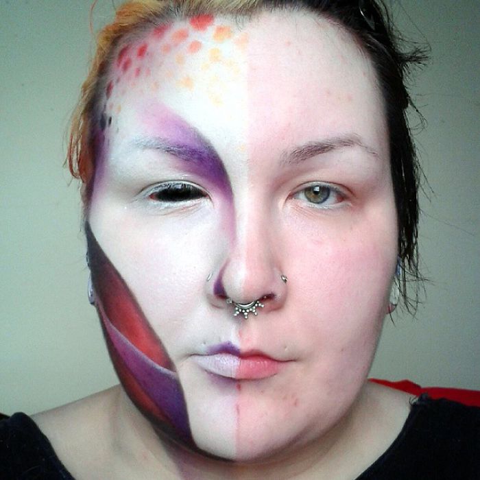 Women Post Selfies With Half-Made-Up Faces To Fight Makeup Shaming