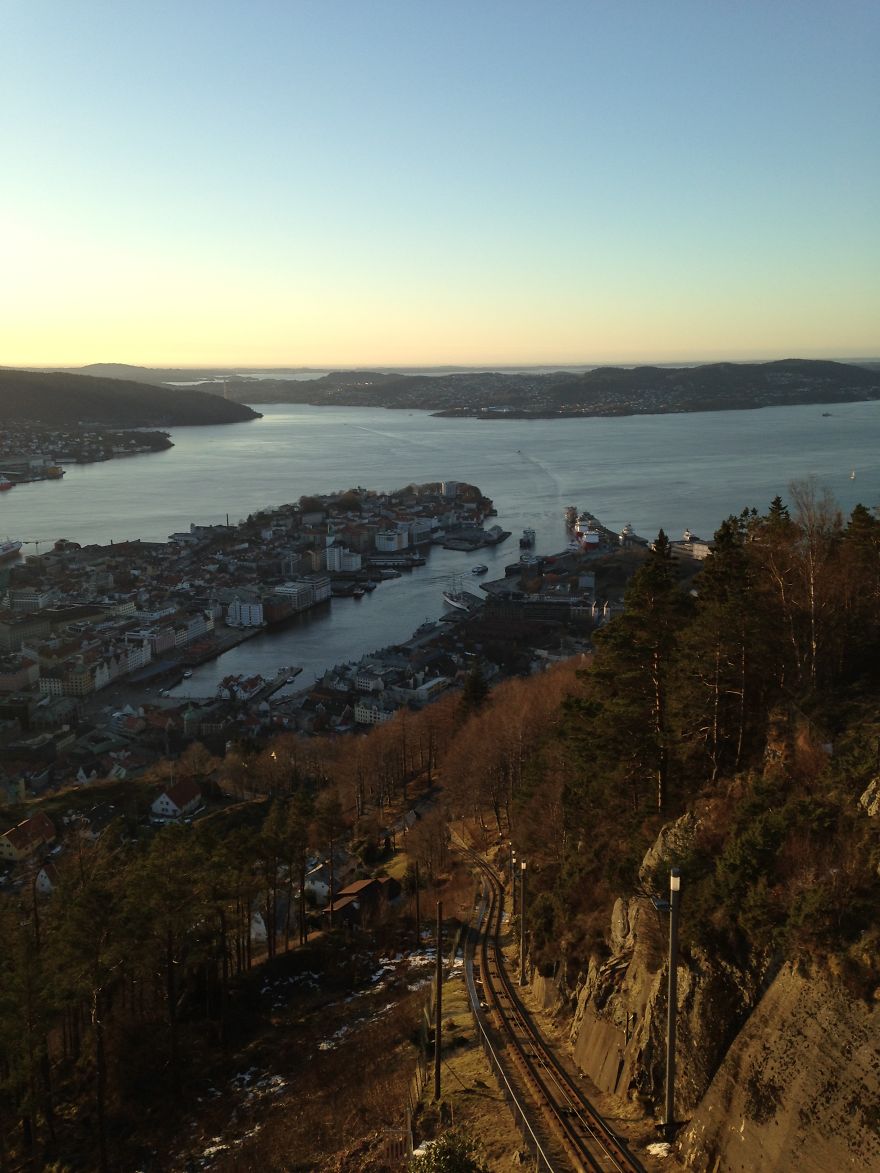 Fløyen Mountain, Bergen