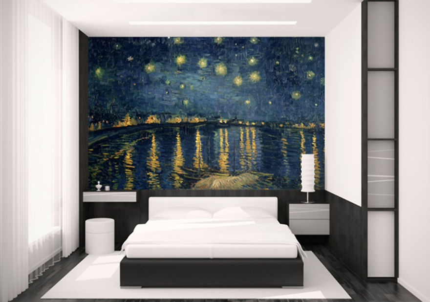 These 20 Mesmerizing Wall Murals Inspired By Masterpieces Will Teach You Some Art History