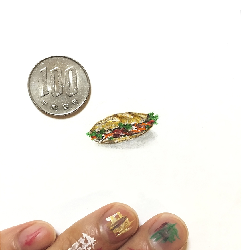 Meticulous Mini-drawings As Small As A Coin