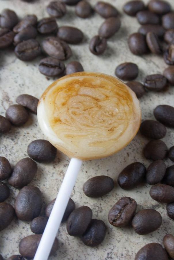 Alcoholic And Coffee Lollipops