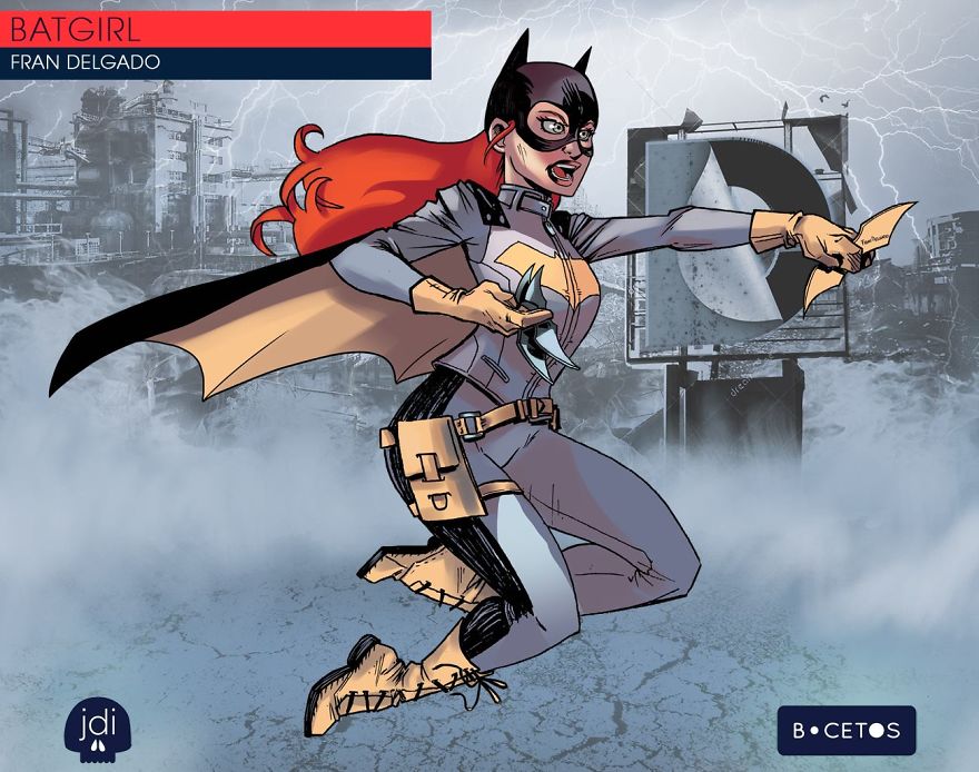 Marvel Vs Dc Comics - Battle Between Illustrators By Bocetos