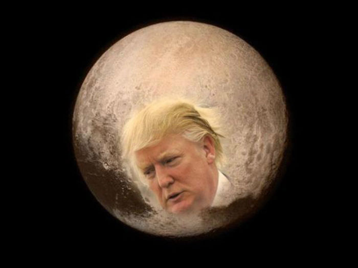 Hello Donald Trump From Pluto