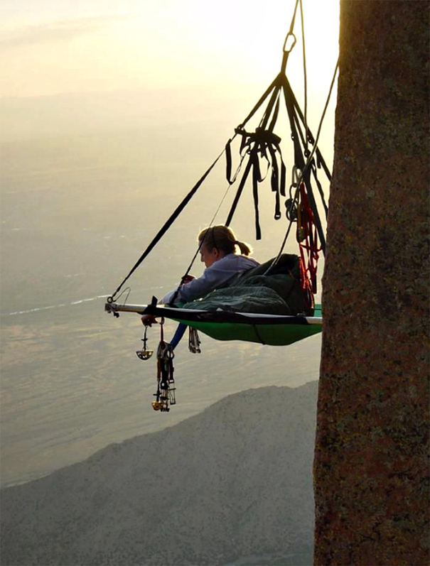 20 Crazy Places People Hang Out In Hammocks