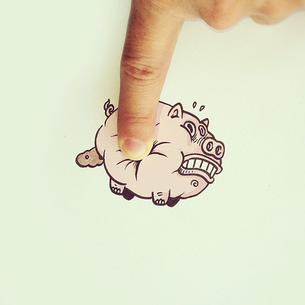 Crazy Yet Creative Illustrations By Alex Solis