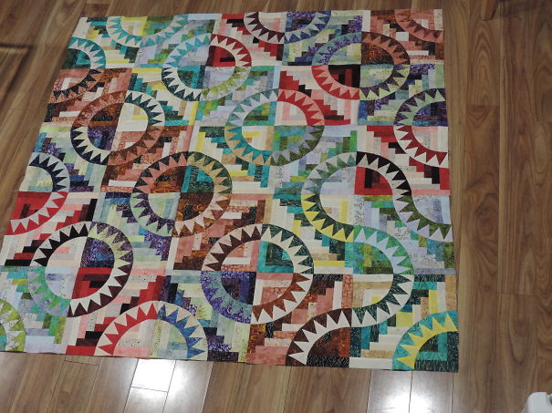 Quilt Mania - No, I Couldn't Actually Leave It This Way!