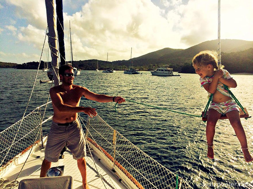 Extreme Parenting: Raising Three Toddlers On A Sailboat In The Caribbean