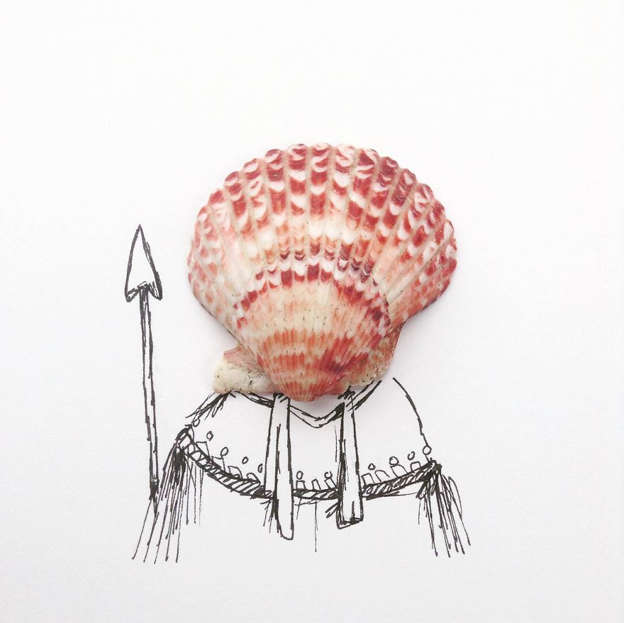 I Create Illustrations Using Everyday Objects (part 4)