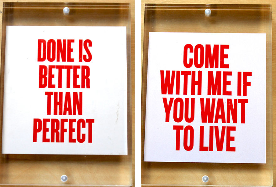 I Swapped My Company's Motivational Posters With Arnold Schwarzenegger Movie Quotes