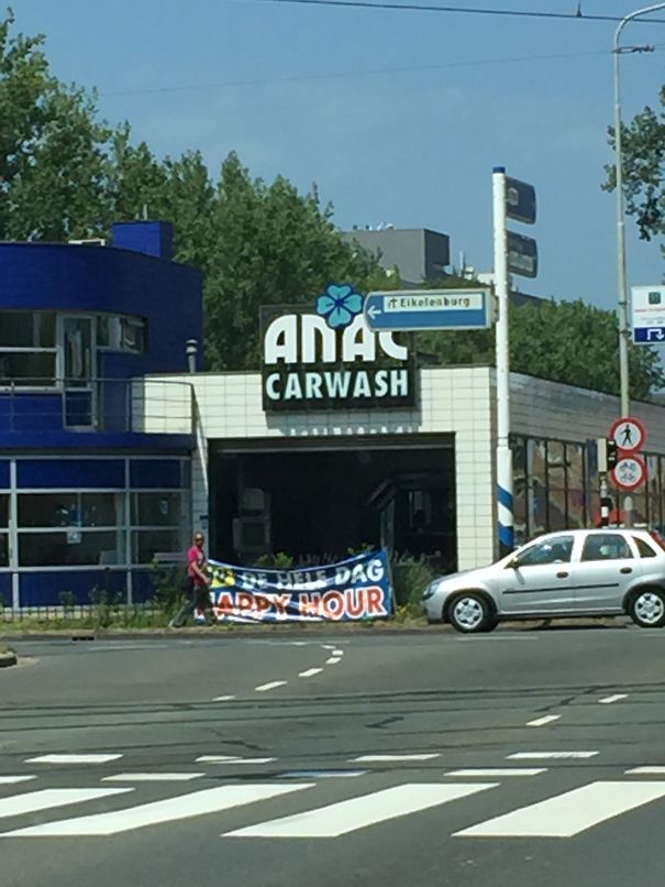 Keep It Nice And Clean! Anal Car Wash.