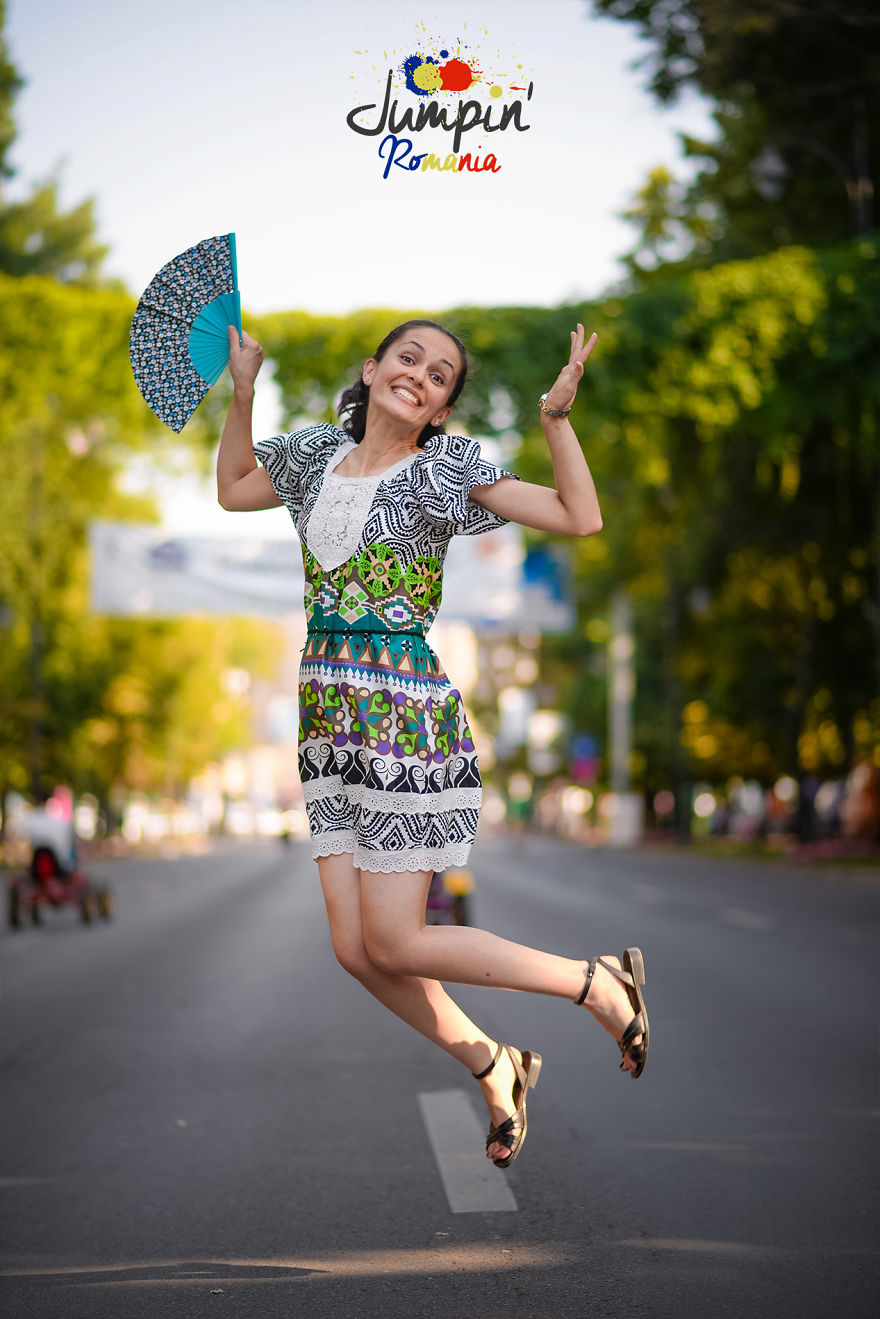 Jumpin' Romania: I Photograph Jumping People On The Streets