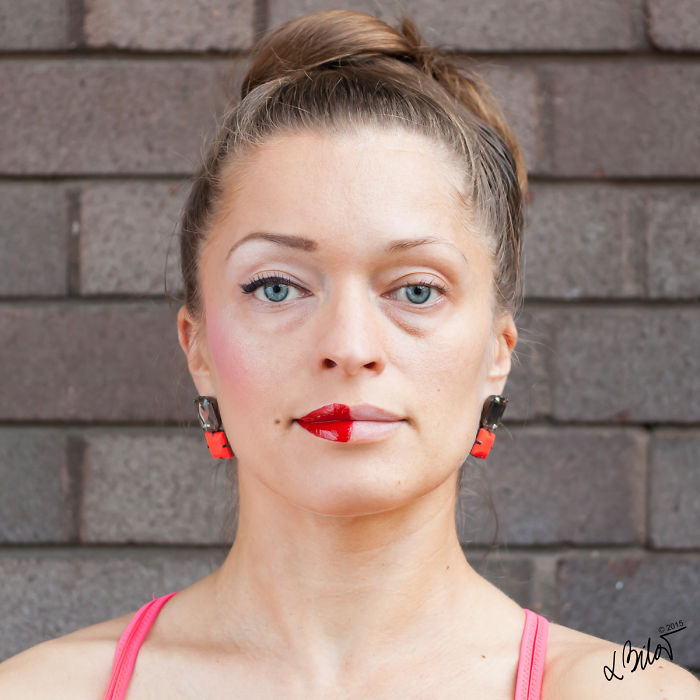 Women Post Selfies With Half-Made-Up Faces To Fight Makeup Shaming