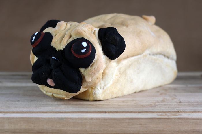 Someone Challenged Me To Make A Pugloaf. Challenge Accepted