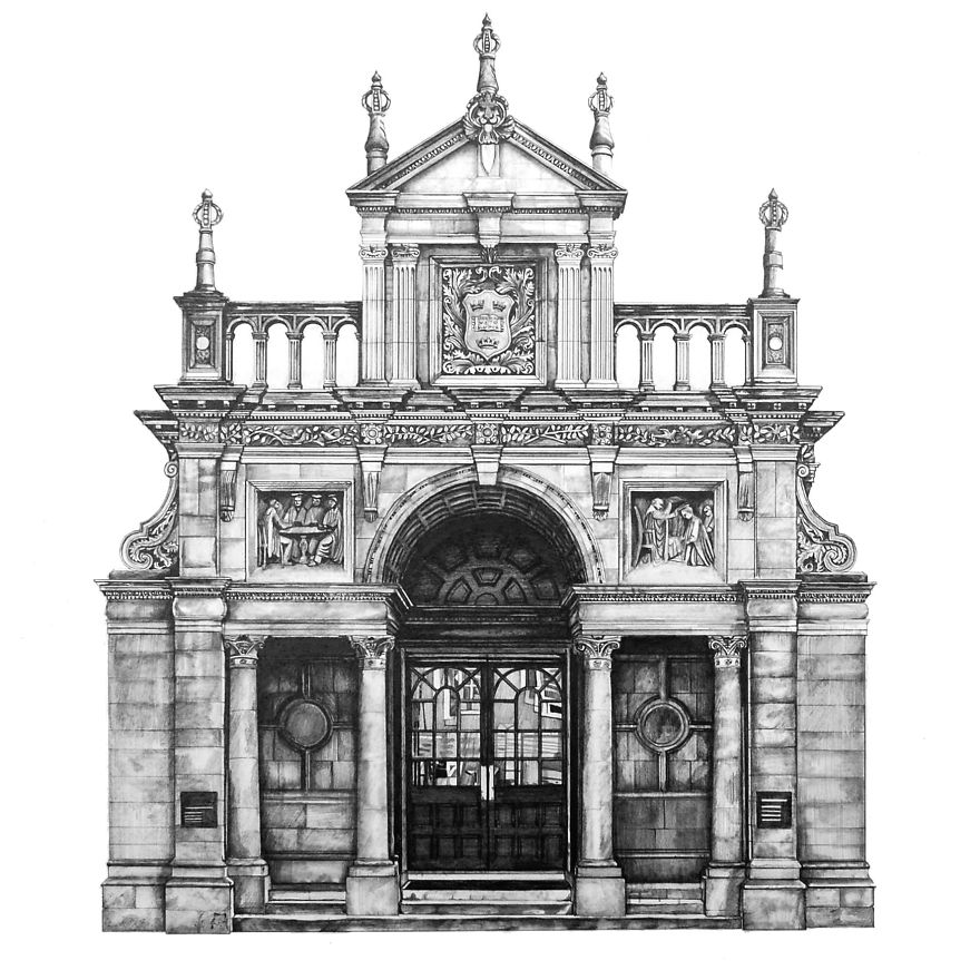 Design Is In The Details: My Photorealistic Drawings Of Famous European Buildings
