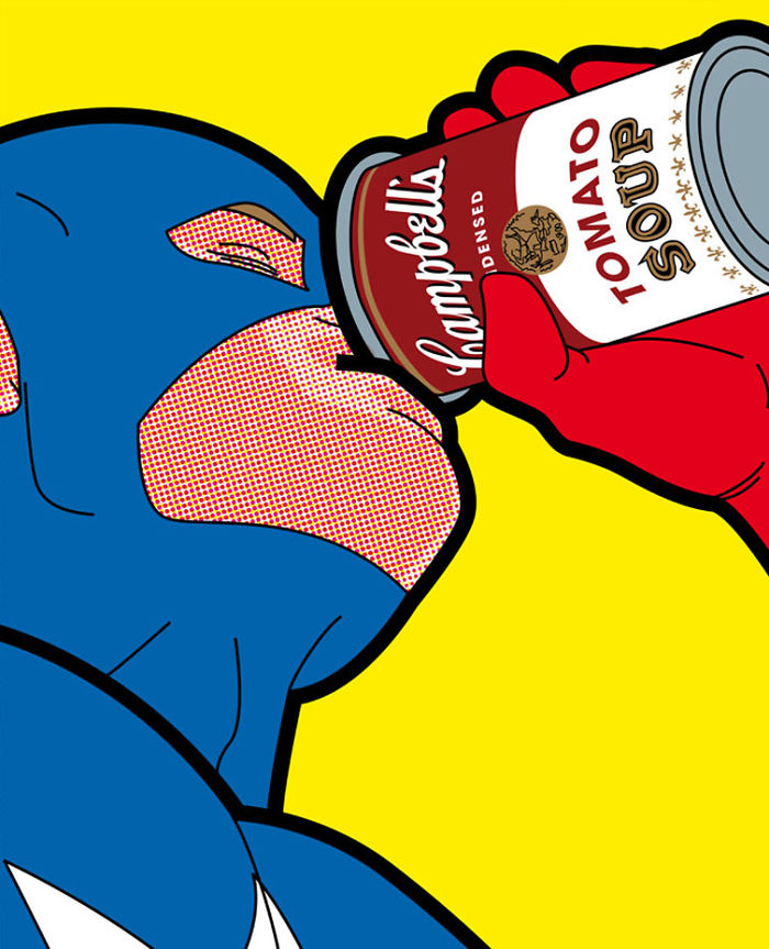 Artist Illustrates The Lives Of Super Heroes