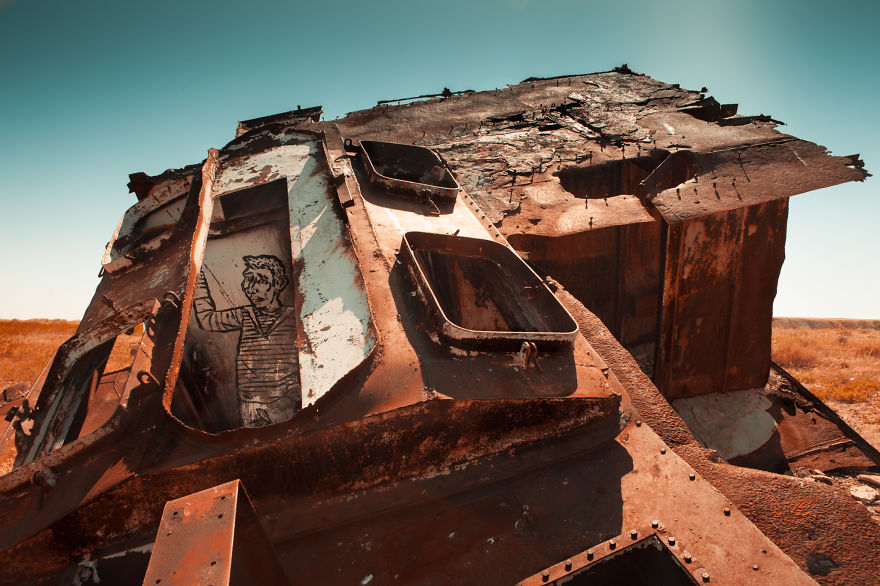 Eerie Ship Graveyards In The Aral Sea