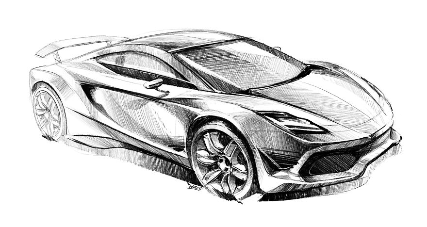 My New Car Sketches