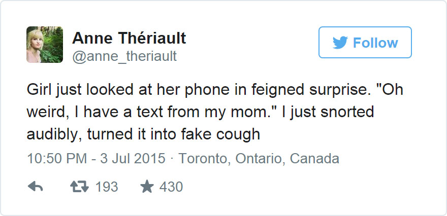 Woman Live-Tweets Awkward First Date Conversation From Cafe