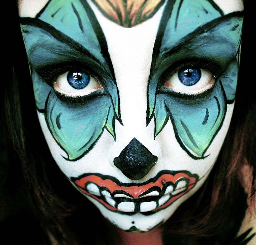 My Face Paintings Are Inspired By The Horrible (part 2)