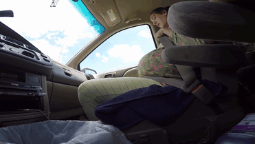 Woman Gives Birth To 10lb Baby In Car While Husband Films And Drives To Hospital