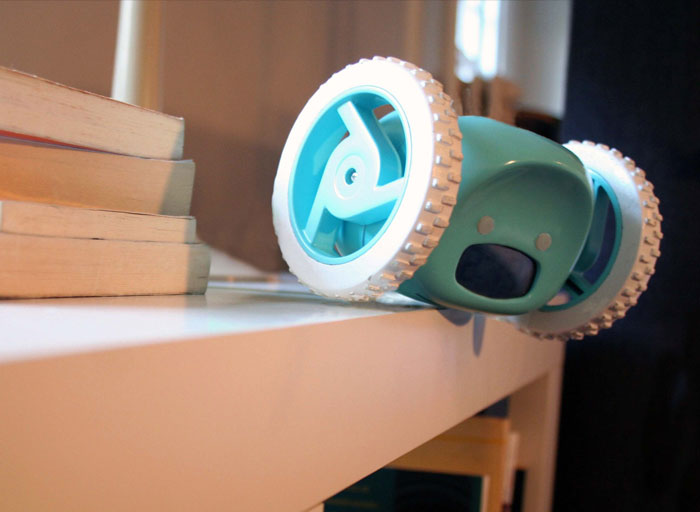 Clocky: Motorized Alarm Clock That Runs Away So You Can’t Snooze