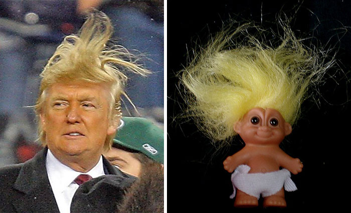 Donald Trump Looks Like A Troll Doll