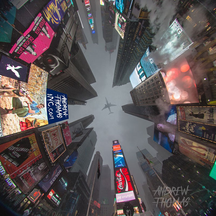 Time Square Winter Lookup