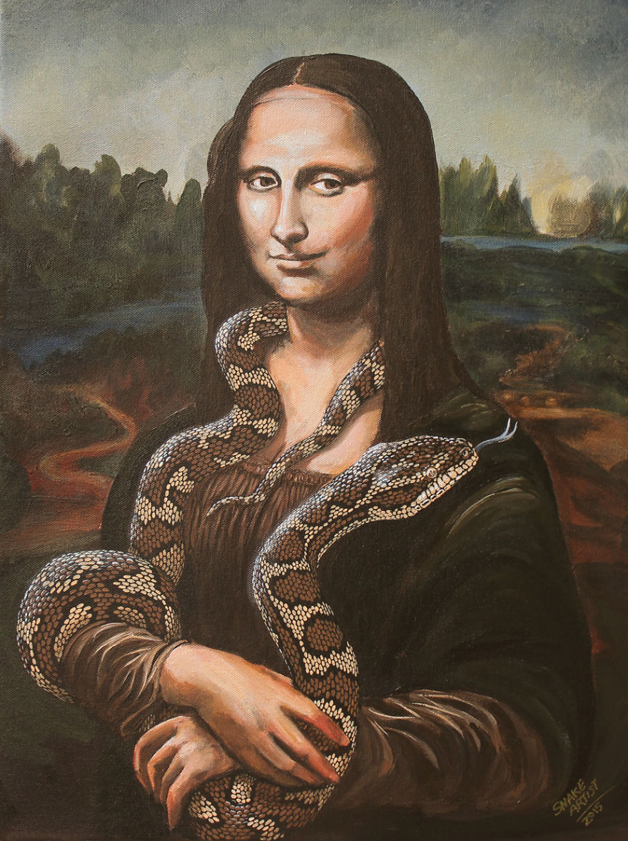 Snakes Invade Great Moments In Art History