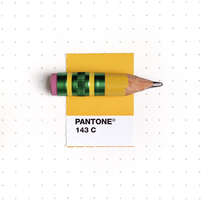 Designer Pairs Pantone Swatches With Tiny Everyday Objects