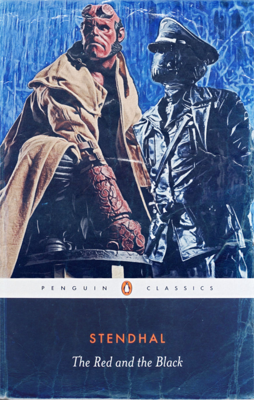 TV And Movie Icons Invade These Classic Novel Covers