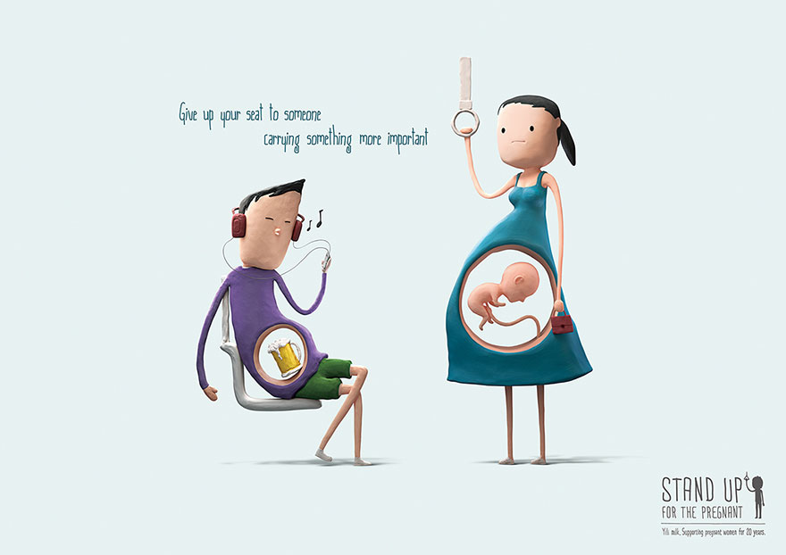 Cute Illustrations Remind Us Why Pregnant Women Deserve Our Seats More Than We Do