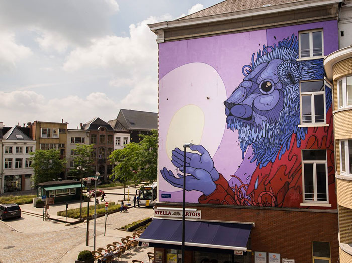 I Invite Street Artists To Decorate My Hometown Of Mechelen, Belgium