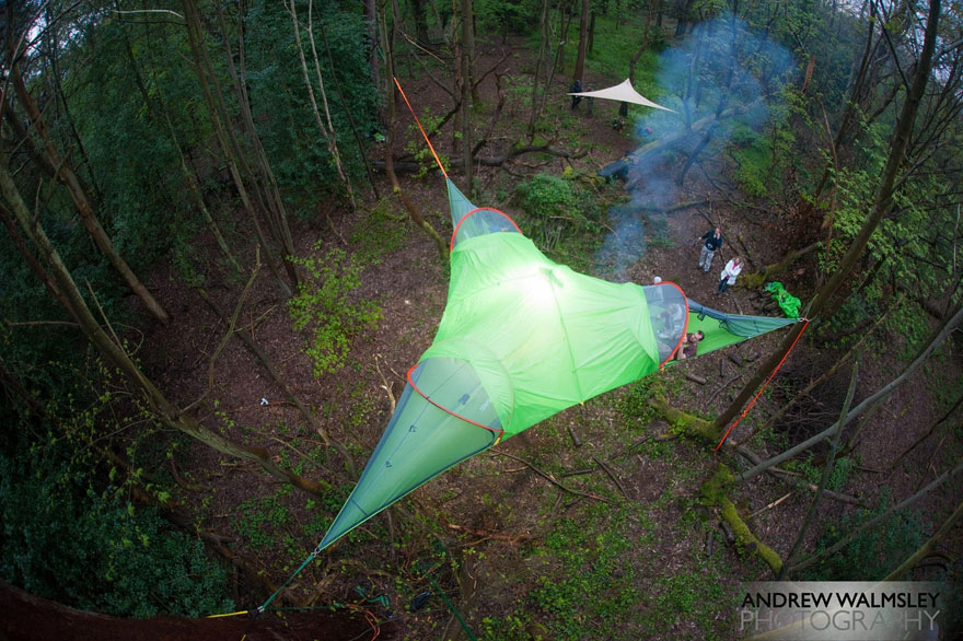 New Models Of Suspended Tents That Let You Sleep Among The Trees