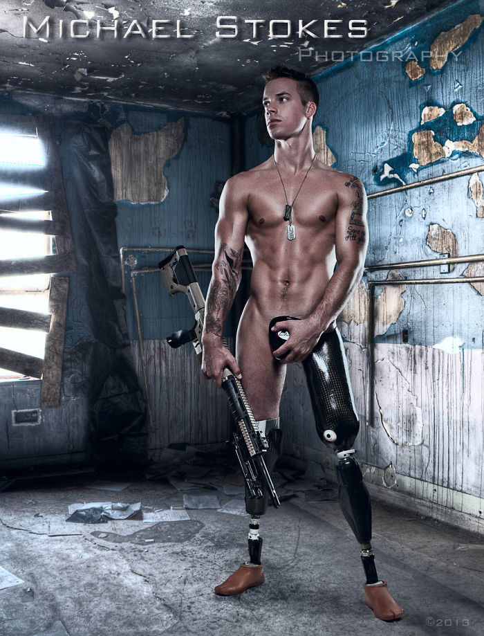 Sexy Wounded War Veterans Show They're Confident Enough To Be Hot Models