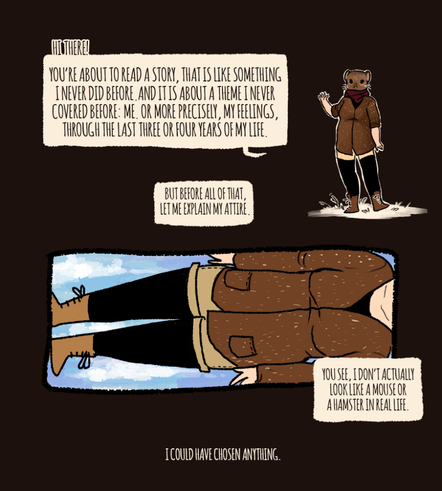 Beutiful And Touching Comic About Struggling With College