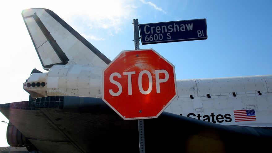I Captured The Space Shuttle's Humorous Journey