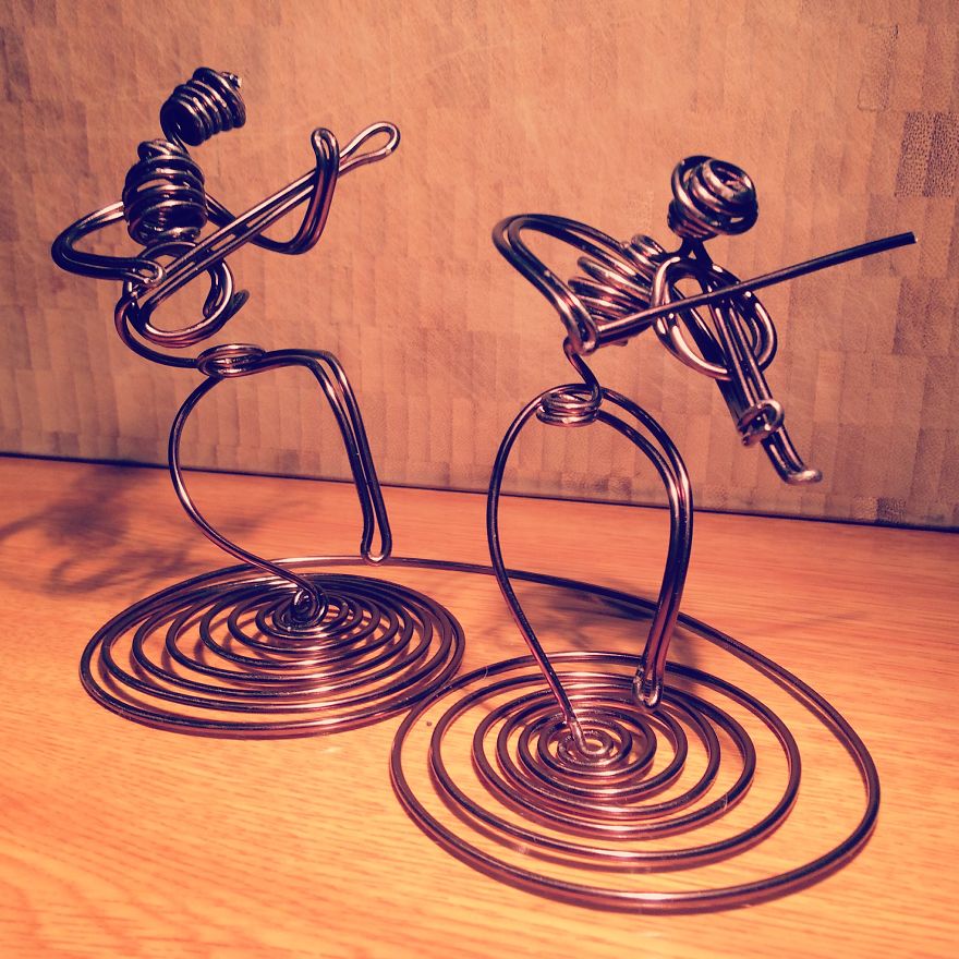 I'm Making Wire Art Everyday For 365 Days
