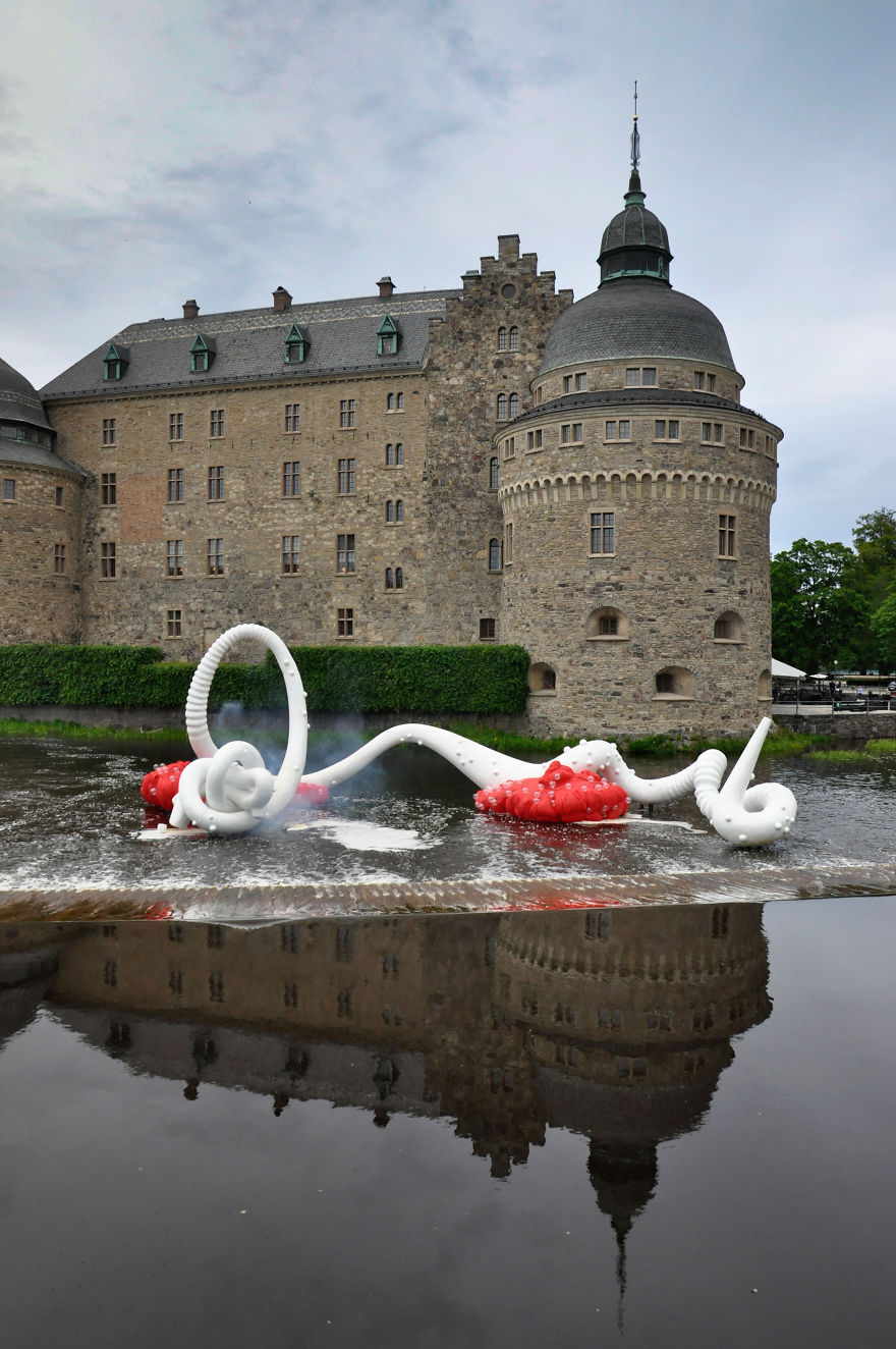 Old Architecture Meets Contemporary Art At Openart Festival In Sweden
