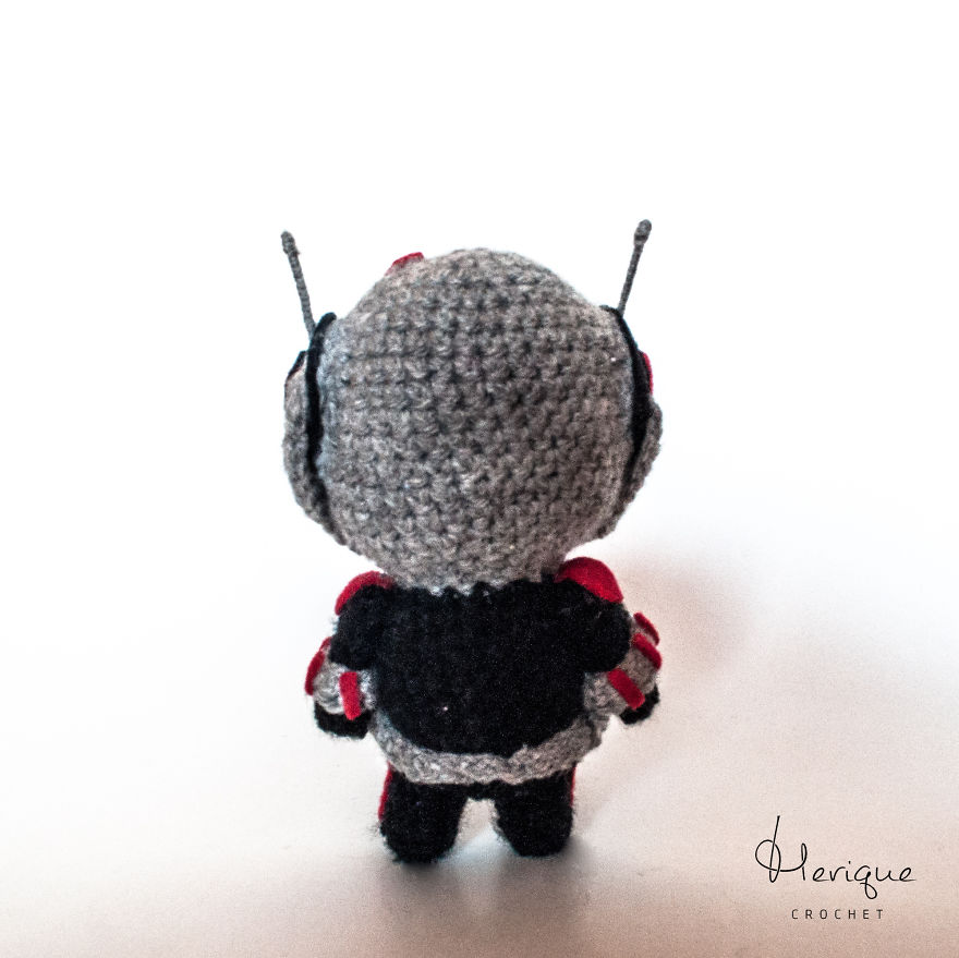 I Made A Cute Little Crochet Ant-man